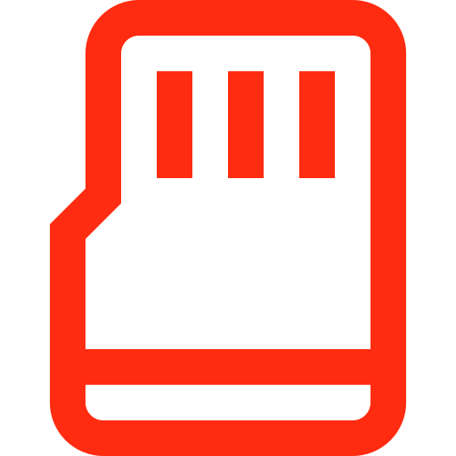 micro sd card icon